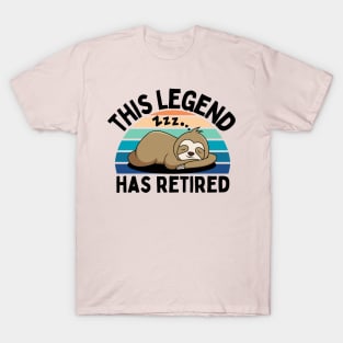 This Legend Has Retired T-Shirt